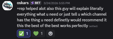 Discord vouch left 2